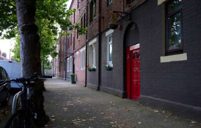 An image of the outside of a building in Dublin.