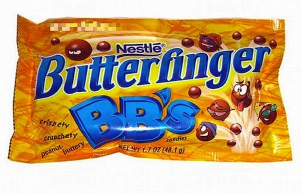 Bag of Nestle Butterfinger BB's