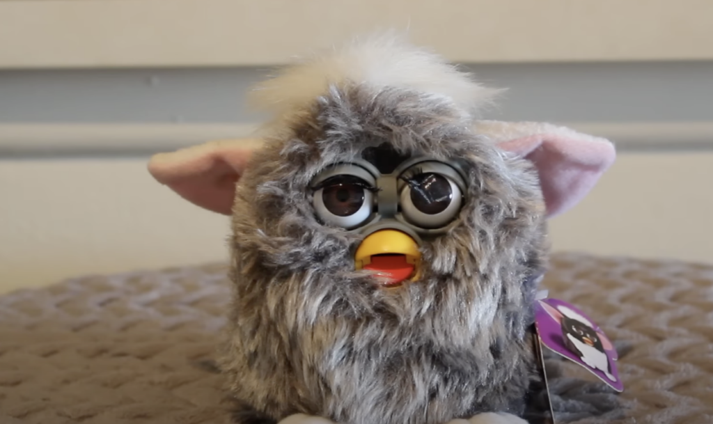 An image of a Furby toy. 