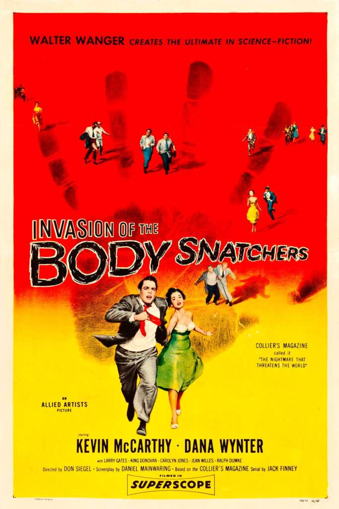 Original movie poster for Invasion of the Body Snatchers