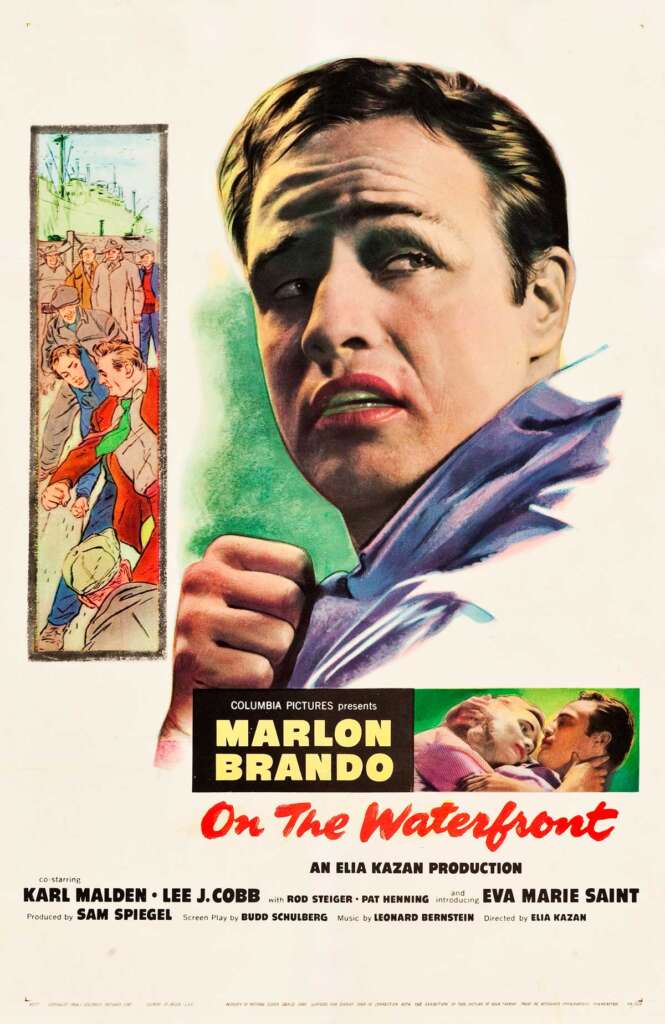 Original movie poster for On The Waterfront