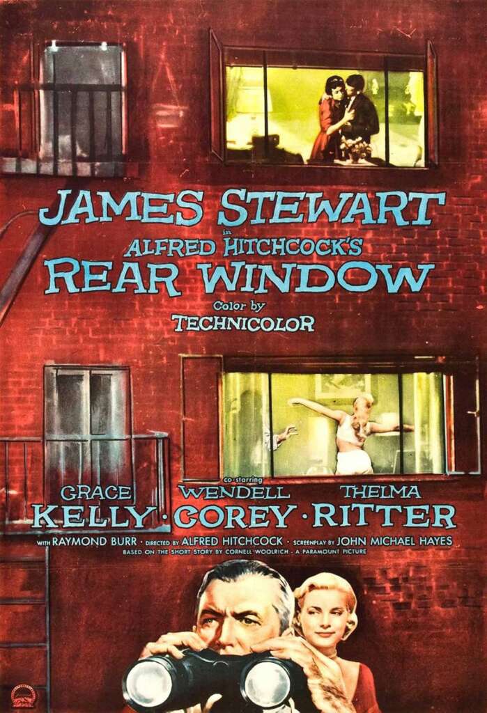 Original movie poster for Rear Window