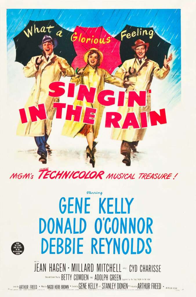 Original poster for Singin in the rain