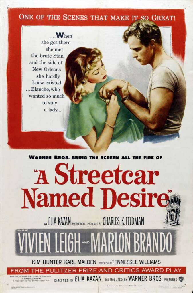 Original poster for A Streetcar Named Desire
