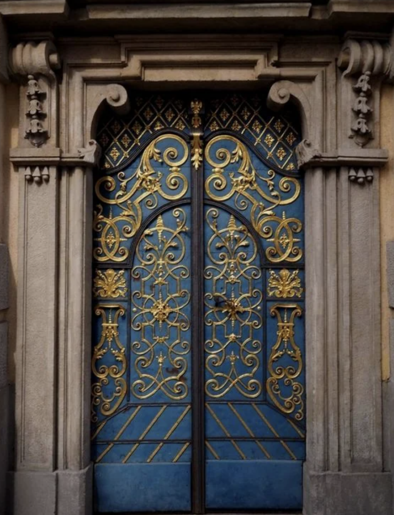 An image of a Door in Wrocław, Poland. 