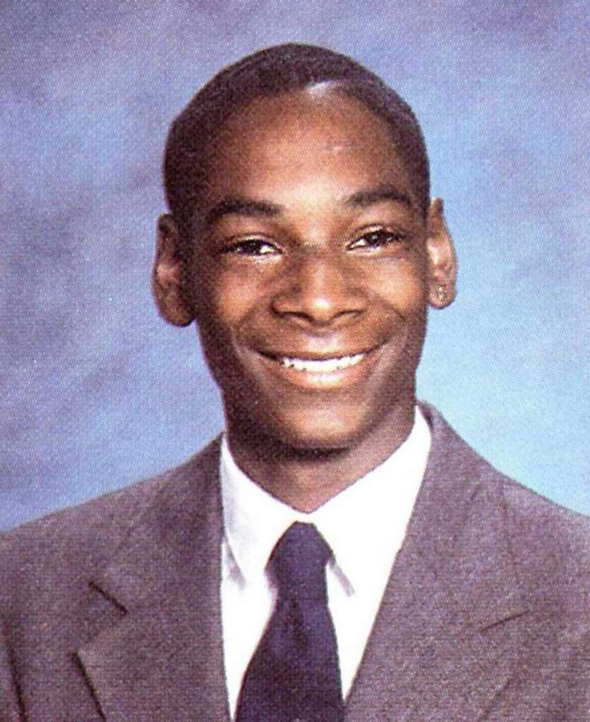 Yearbook photo of Snoop Dogg